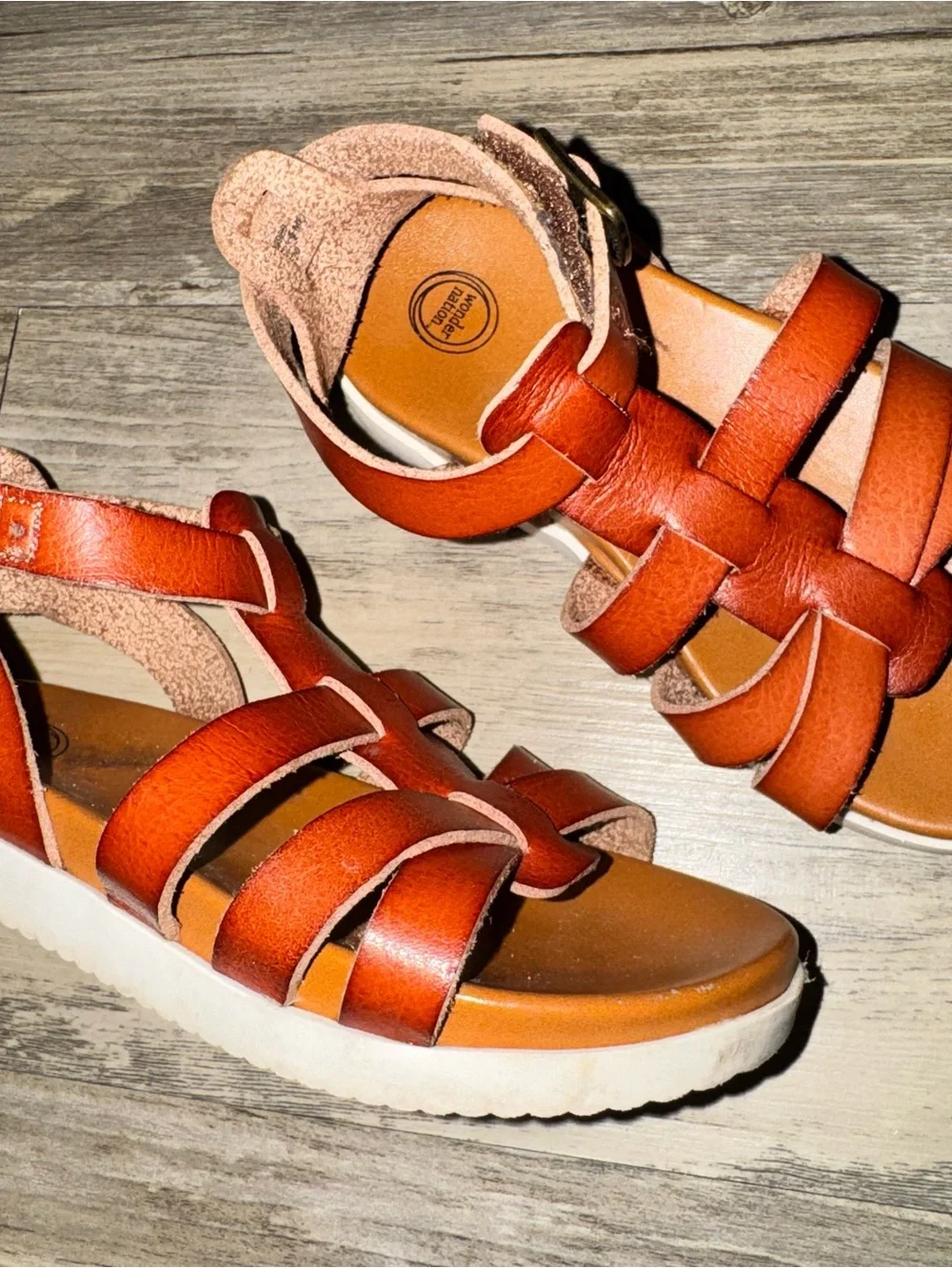 Wonder Nation toddler strappy Buckle Sandals